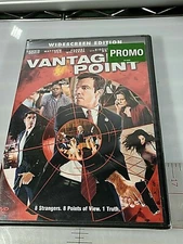 Vantage Point Promo DVD Brand New Sealed