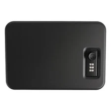 Gun Safes for Pistols Portable Gun Lock Box with Combination Lock Pistol Safe