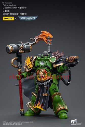 Perfect Joytoy 1/18 Salamanders Captain Adrax Agatone Action Figure New Toy - Picture 2 of 8