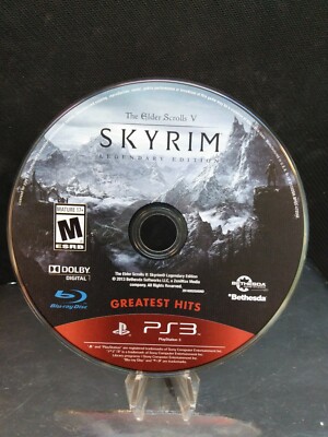 The Elder Scrolls V Skyrim Legendary Edition PlayStation 3 PS3 Disc Only Tested