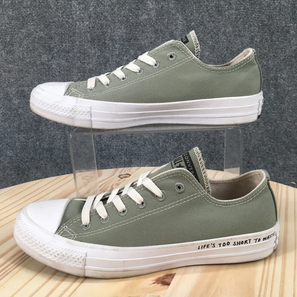 Zapatillas bajas Converse para hombre 5 mujeres 7 CT All Star Ox 164922C verde claro Foto 2 de 4