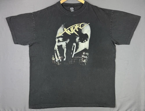 Y2K Tupac 2Pac Shakur Rap Tee Hip Hop Promo Album To Vintage vintage concert t-shirt, vintage, size 3XL, single stitch, B+ condition