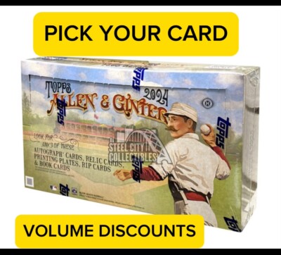 2024 Topps Allen & Ginter Baseball Cards You Pick - Pick Your Card #176-350