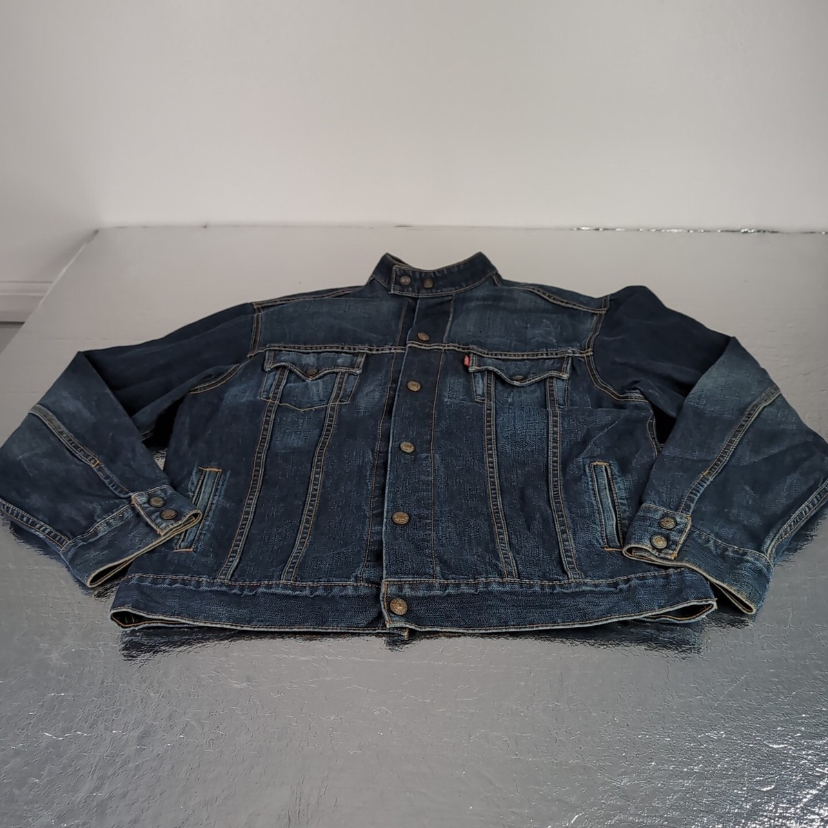 Levi's 70550-0496 Easy Rider Trucker Racer Jacket Men's Levi's 70550-0496 Easy Rider Trucker Racer Jacket Men's