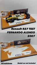 [FONDO F1 MINICHAMPS] /2007 / FERNANDO ALONSO [TEST RENAULT R27] / 1:43