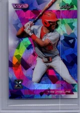 Tre Phelps 2024 Leaf Vivid Baseball 1/1 Pre Production Proof