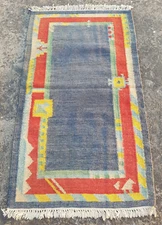 Vintage Traditional Handmade Beautiful Scandinavian Floor Rug Carpet 166x95 cm