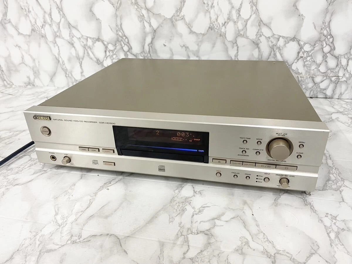 YAMAHA CDR-HD1500 HDD CD Recorder Used from Japan