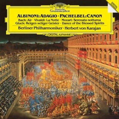KARAJAN/ORQUESTA FILARM.BERLIN-BP/KARAJAN:ALBINONI/VIVALDI/BACH/MOZART NEW VINYL