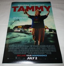 MELISSA MCCARTHY SIGNED TAMMY 12X18 MOVIE POSTER