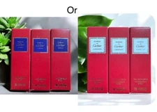 NEW 3 X CARTIER EDT Spray vial 2 ml each Choose Your Scent