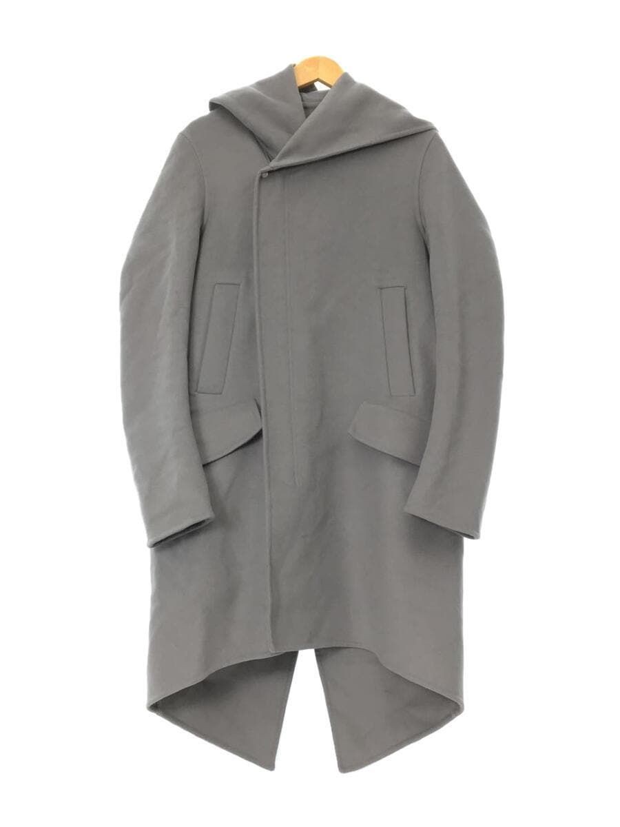 ALTRA Rick Owens altro cappotto 38 lana grigio tinta unita RP19F5904 DDW