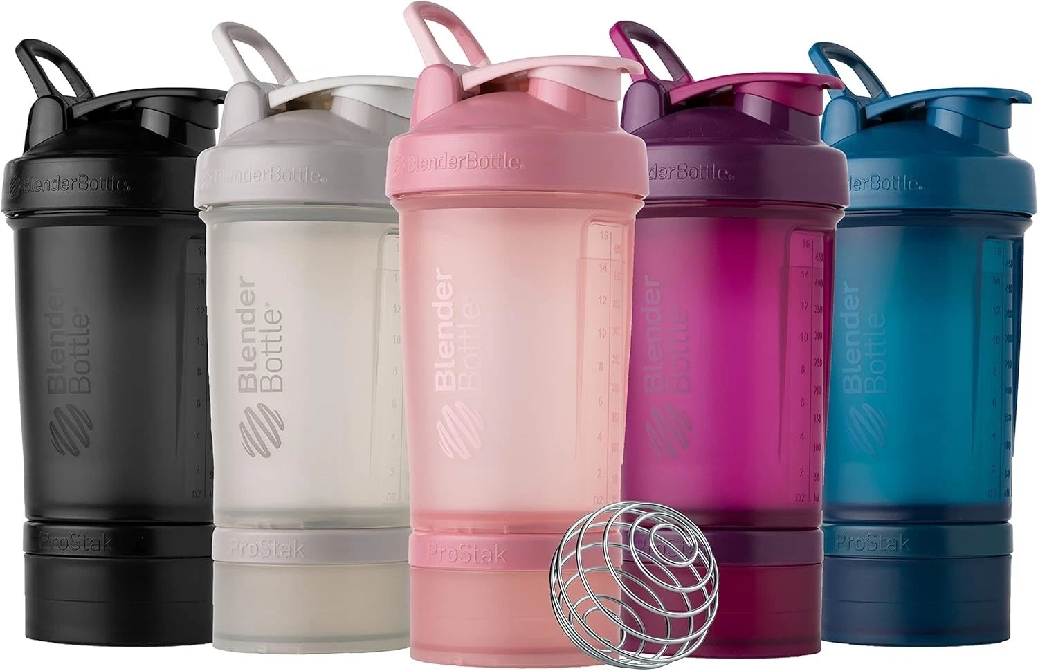 BlenderBott Shaker Bottle with Pill Organizer & Storage for Protein Powder, 22oz
Opens in a new wind