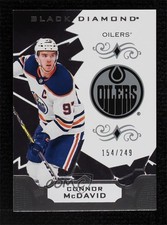 2018 Upper Deck Black Diamond Connor McDavid Pure Black Premium Relics #BDB-CM card