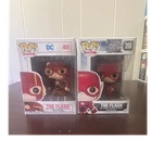 Funko Pop! Vinyl The Flash Justice League Figures #401 & #208
