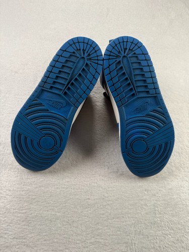 Nike Air Jordan 1 Retro High OG Boys Size 3Y Blue Black Athletic Shoes Sneakers - Picture 10 of 10