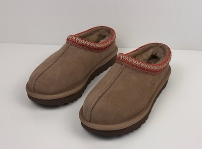 UGG Tasman II Slippers Women s Size 6 Rocky Oak Beige/Red 1174470