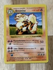 Original 1999 Pokemon TCG Base Set Card Arcanine 23/102 Shadowless LP