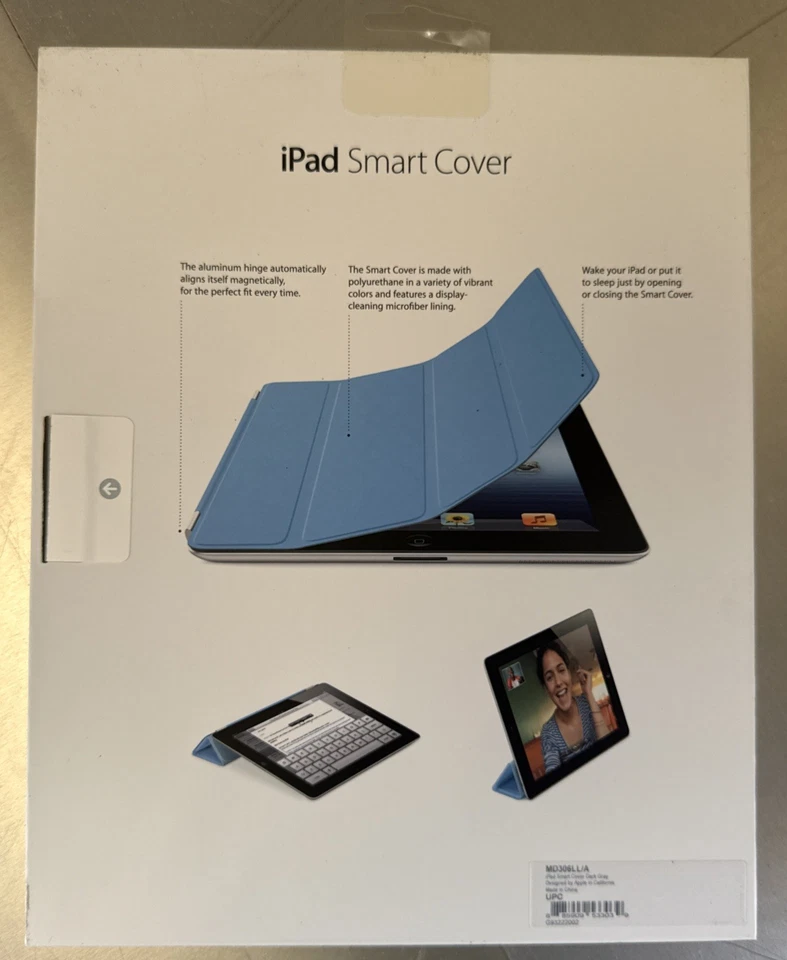 Apple Smart Cover Apple iPad 2nd 3rd 4th-Gen - Dark Gray MD306LL/A - Image 4 of 4