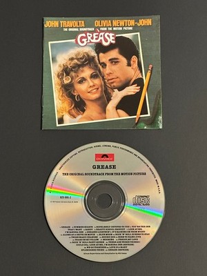 Grease Soundtrack CD 1978 Polydor Movie John Travolta Olivia Newton-John NO CASE