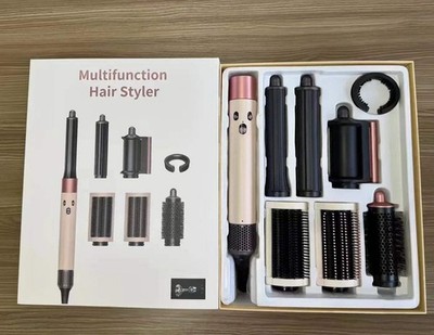 7 in1 Multi Haarstyler Lockenstab Profi Glätteisen Fassbürste TrocknerH