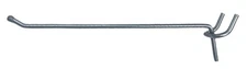 (200 PACK) 6 Inch Metal Peg Hooks 1/8 to 1/4" Pegboard Slatwall, Garage, Retail