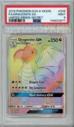 PSA 9 Dragonite GX #248 Unified Minds Secret Rare Pokemon Card