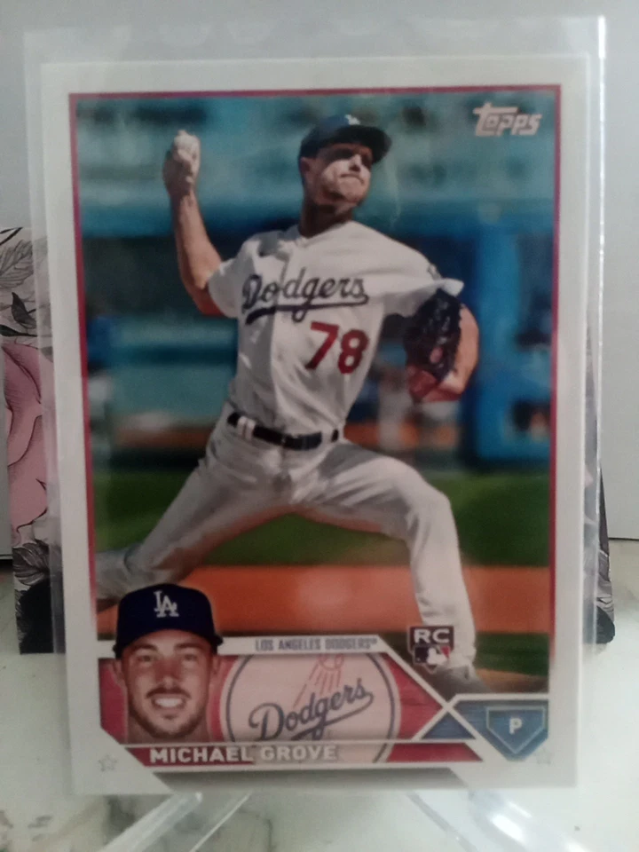 2023 Topps Series 1 - Michael Grove #15 (RC) - Image 3 of 4