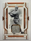 2024 National Treasures Material Treasures #MT-MO Mel Ott #19/30 Game Used Relic