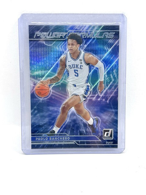 2022 Panini Chronicles Draft Picks Donruss Power Formulas Paolo Banchero (RC) NM