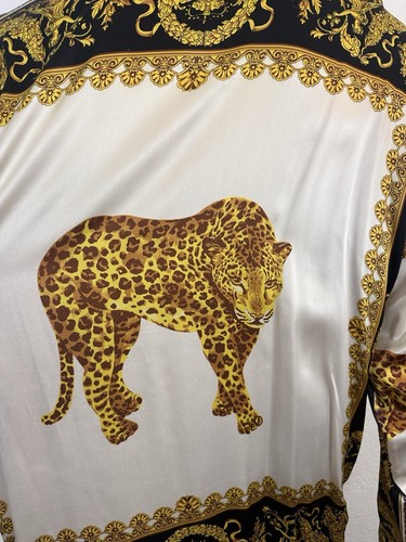 Crème de Silk – Baroque Royal Print Shirt - Picture 4 of 9