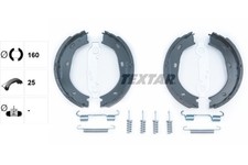Bremsbackensatz Feststellbremse TEXTAR 91025900 für MERCEDES KLASSE SL R107 W126