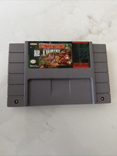 Donkey Kong Country SNES Super Nintendo 1994 Authentic Cartridge Tested Working