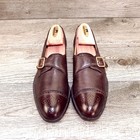 $545 Bergdorf Goodman GRAVATI Women's 7.5 M Deerskin Flats 2980 * add $15 Trees — photo 2