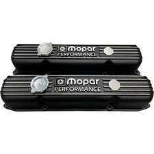 Mopar 383 400 440, Dodge, Plymouth, Chrysler Valve Covers - Black Powder Coat Mopar 383 400 440, Dodge, Plymouth, Chrysler Valve Covers - Black Powder Coat