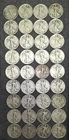 36 WALKING LIBERTY SILVER HALF DOLLARS ALL BEFORE 1938 LEGIBLE DATES&MINT ¡L@@K!