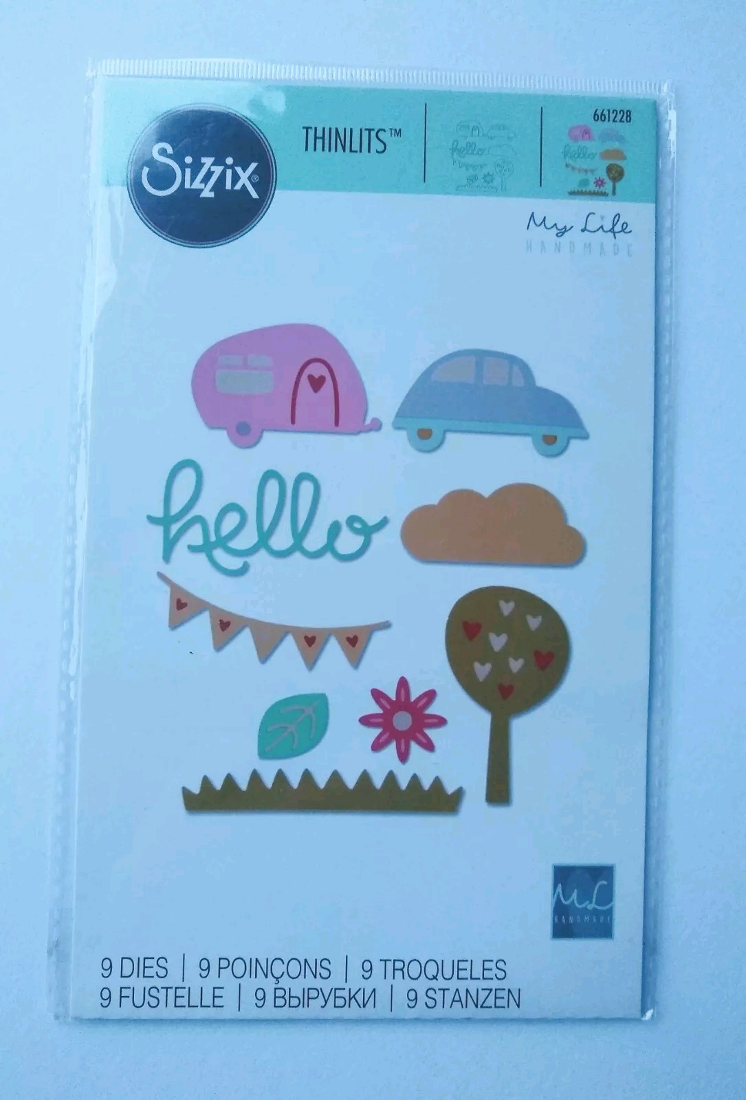 Rare Sizzix Thinlits Dies Great Outdoors  My Life Handmade  661228  Discontinued