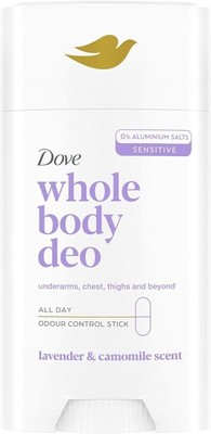 Dove Deodorant für den ganzen Körper   Stick   Lavendel & Kamille   gegen Gerüch