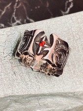 SOUL FETISH 2004 Silver Condensed Ring 925 Logo Cross 14 from Japan Vintage