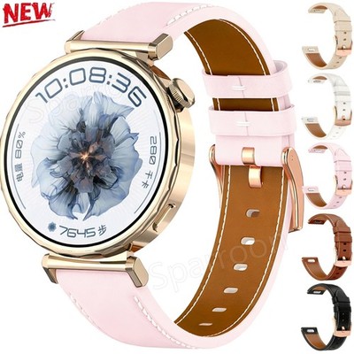 Für Huawei Watch GT 6 5 4 3 2 41mm GT 5 Pro 42mm 43mm Leder Armband Uhrenarmband