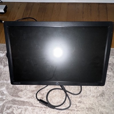 HP EliteDisplay E201 20'' LCD Widescreen Monitor 1600x900 DVI-D VGA Black