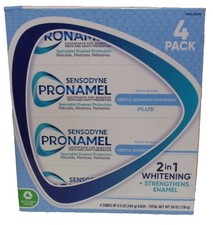 Sensodyne Pronamel Gentle Whitening 6.5oz 4 Pack EXP 06/2027 0.96 per gallon