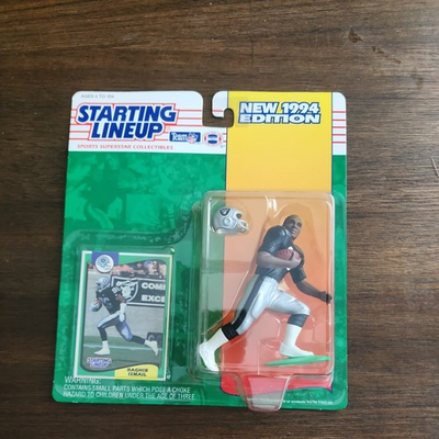 #ad 1994 Starting Lineup Raghib Ismail SLU Oakland Raiders A1 $12.35