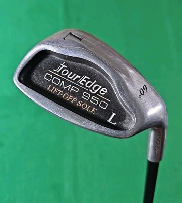 Tour Edge Comp 950 Lift-Off Sole 60° Lob Wedge / Graphite Shaft / Right-Handed 