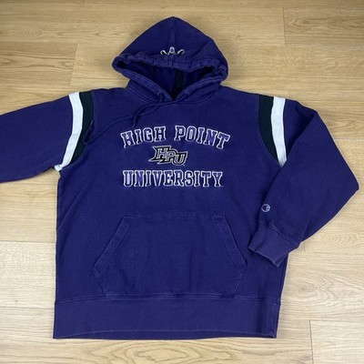 Champion High Point University Panthers Hoodie L Purple College Varsity NCAA