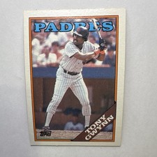 Topps 1988 Tony Gwynn #360 San Diego Padres Baseball Card Base Set (error card) 