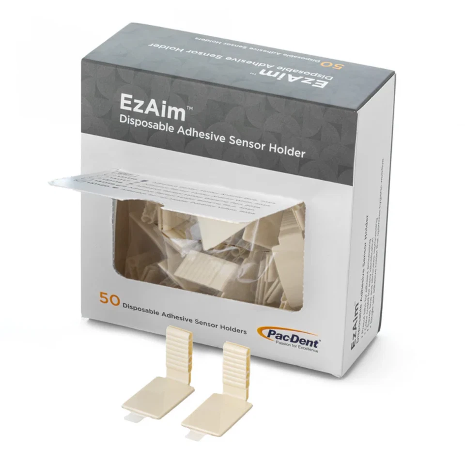 Pac-Dent 131117 EZ Aim Individually Cut Adhesive Sensor Holder Anterior 50/Pk