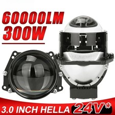 12V/24V Bi LED Projector Lenses Car Headlight Lens LED Light Bulb Angel Eye Lamp