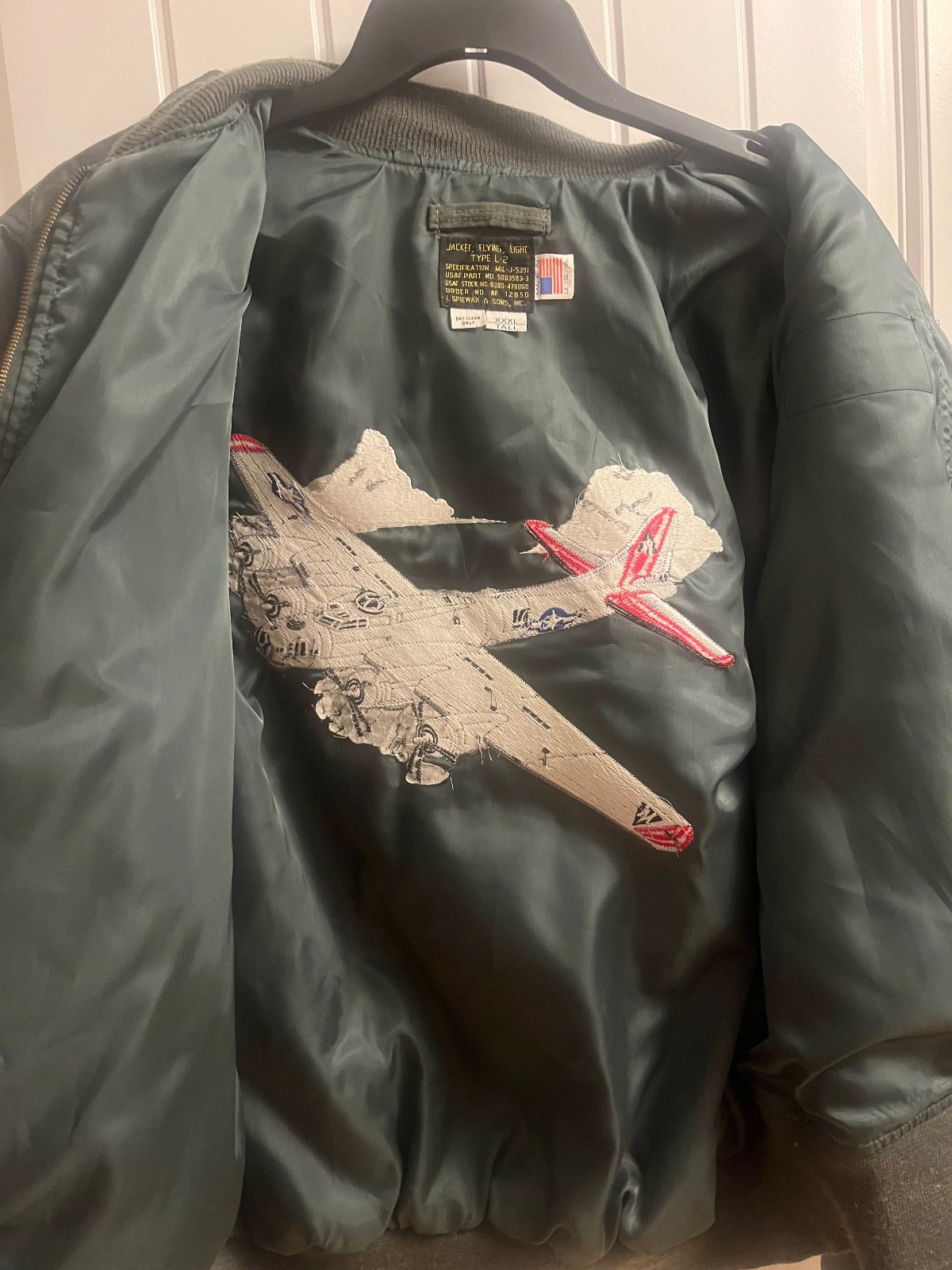 VTG Spiewak US Air Force L-2 FLIGHT Jacket B - 17 Bom… - Gem