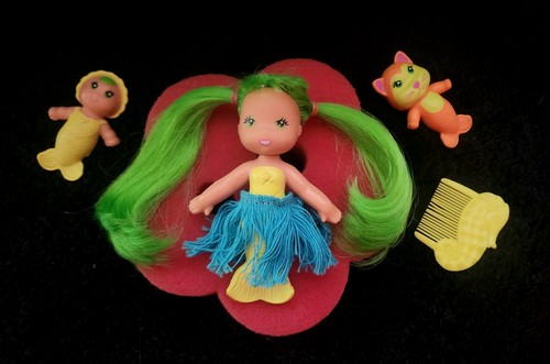 ¡De colección! Peine esponja Kenner Sea Wees Tropigals Mermaid Oceanna Baby Seabrina Seaser - Imagen 11 de 18